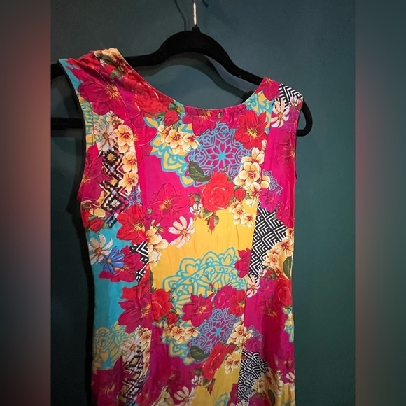 Vintage Floral Mini Dress - Picture 7 of 13